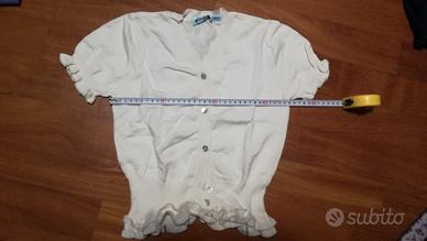 Golfino elegante / pantaloni cotone anni 8-12