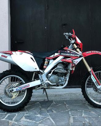 MOTO ENDURO HONDA 250 4 tempi