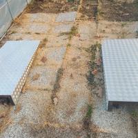 N 2 NUOVE /RAMPE IN ALLUMINIO MANDORLATO