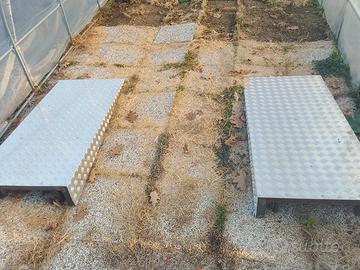 N 2 NUOVE /RAMPE IN ALLUMINIO MANDORLATO