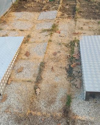 N 2 NUOVE /RAMPE IN ALLUMINIO MANDORLATO