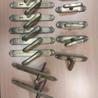 Set 9 Maniglie "cremonese" usate. Prezzo x lotto