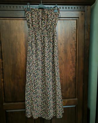 vestito lungo a fascia 