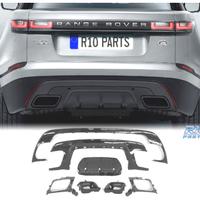 DIFFUSORE RANGE ROVER VELAR 17- LOOK R DYNAMIC NER