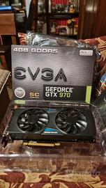 Scheda Video EVGA GeForce GTX 970 4GB VRAM