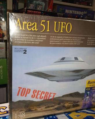 Area 51 Ufo Model Kit - Testors 13" 1:48