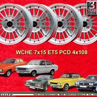4 pz cerchi Ford WCHE 7x15 ET5 4x108