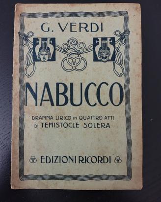 nabucco giuseppe verdi libretto opera lirica