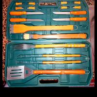 set barbecue grande ricco di tutto con valigetta 