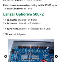 AMPLIFICATORE LANZAR