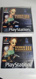 Tomb Raider 3 PS1 lingua francese 