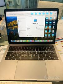 MacBook Pro 13” (2018) 16 GB SSD 512 GB