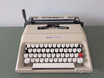 Macchina da scrivere Olivetti Lettera 35