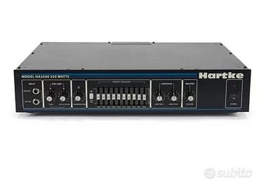 Testata ampli da basso Hartke ha3500