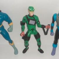 Lotto Action figures supereroi Batman animated 90