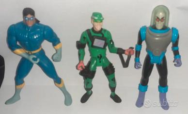 Lotto Action figures supereroi Batman animated 90