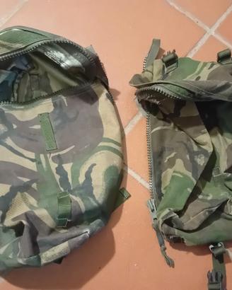 2x pouch DPM bergen esercito inglese