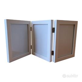 Cornice portafoto tripla in MDF, Italia, del 2016