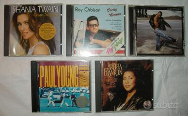 Lotto unico di n. 5 CD pop