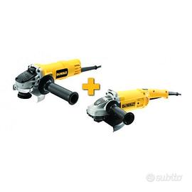 DEWALT DWE492DUO1-QS coppia smerigliatrici