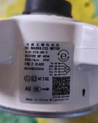 Motore ventola condizionatore unità esterna Haier
