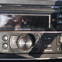  autoradio alpine con bluetooth USB  CD 