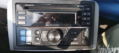  autoradio alpine con bluetooth USB  CD 