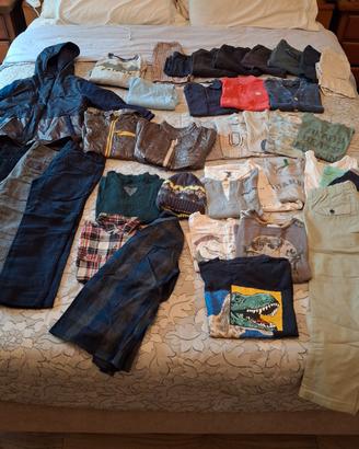 Vestiti bambino 6/7 anni inverno ed estate