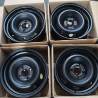 4 cerchi ferro citroen c3 aircross r15 ft5062