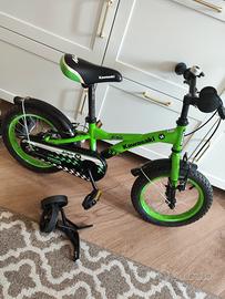 Bicicletta bambino Kawasaki ninja 14 