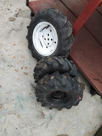 ruote gomma motozappa fm 9cv e 7 cv