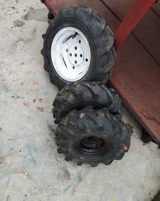 ruote gomma motozappa fm 9cv e 7 cv