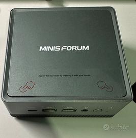 ミニPC Minisforum UM350 16GB RAM 256GB SSD MINIS FORUM UM350 Mini PC AMD Ryzen 5 3550H DDR4 16 Go di RAM 256