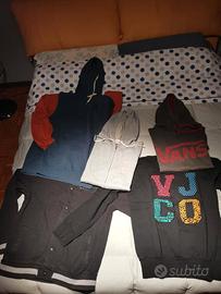 Felpe varie  in blocco o singole