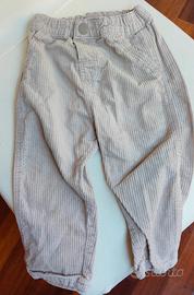 Pantaloni a costine bambina/o