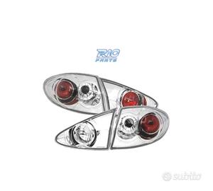 FANALI ALFA ROMEO 147 00-04 FONDO CROMATO