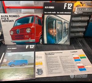 Depliant Originali Alfa Romeo F12