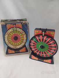 Gioco vintage casino wheel con scatola