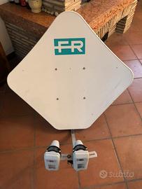 Antenna Satellitare dual feed