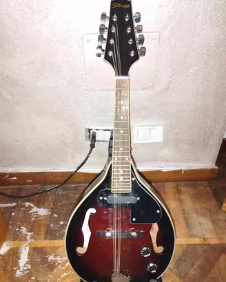 Mandolino elettrico stagg