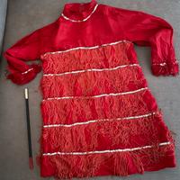 Abito carnevale vintage bimba anni ’70 sartoriale