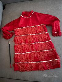 Abito carnevale vintage bimba anni ’70 sartoriale