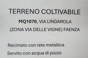 Terreno coltivabile
