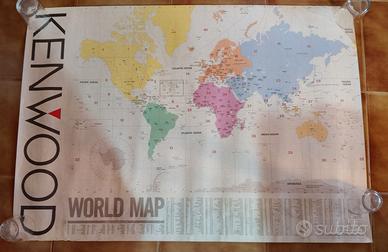 WORLD MAP KENWOOD