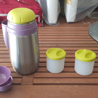 Termos chicco con contenitori porta pappa