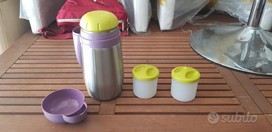 Termos chicco con contenitori porta pappa