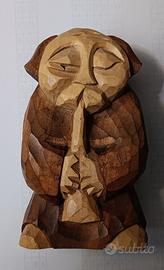 Statua in legno di Jerzy Chodorowsky