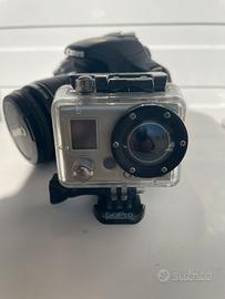 Lotto macchina fotografica digitale Canon e Go-Pro