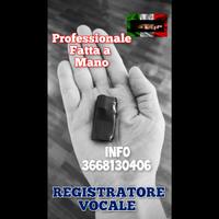 Registratore vocale microspia ambientale