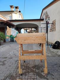Cavallo in legno artigianale 